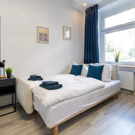 Apartmán Livesto Easytrip Ii Modernes 2 Apartment, 6 Personen, Wifi Wuppertal